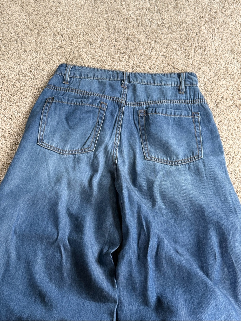 Oat New York Wide-Leg High-Rise Jeans - Picture 4 of 6